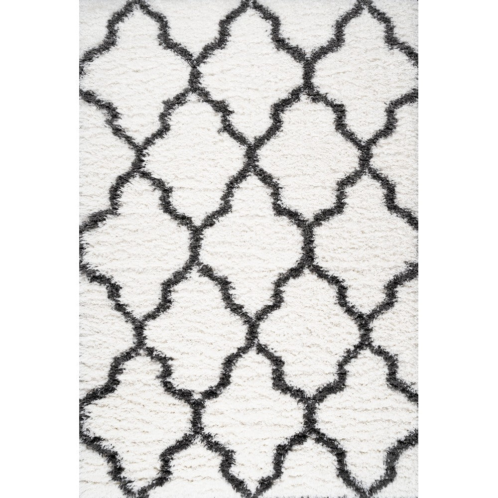 Barrow Marrakesh Shag Trellis with Area Rug