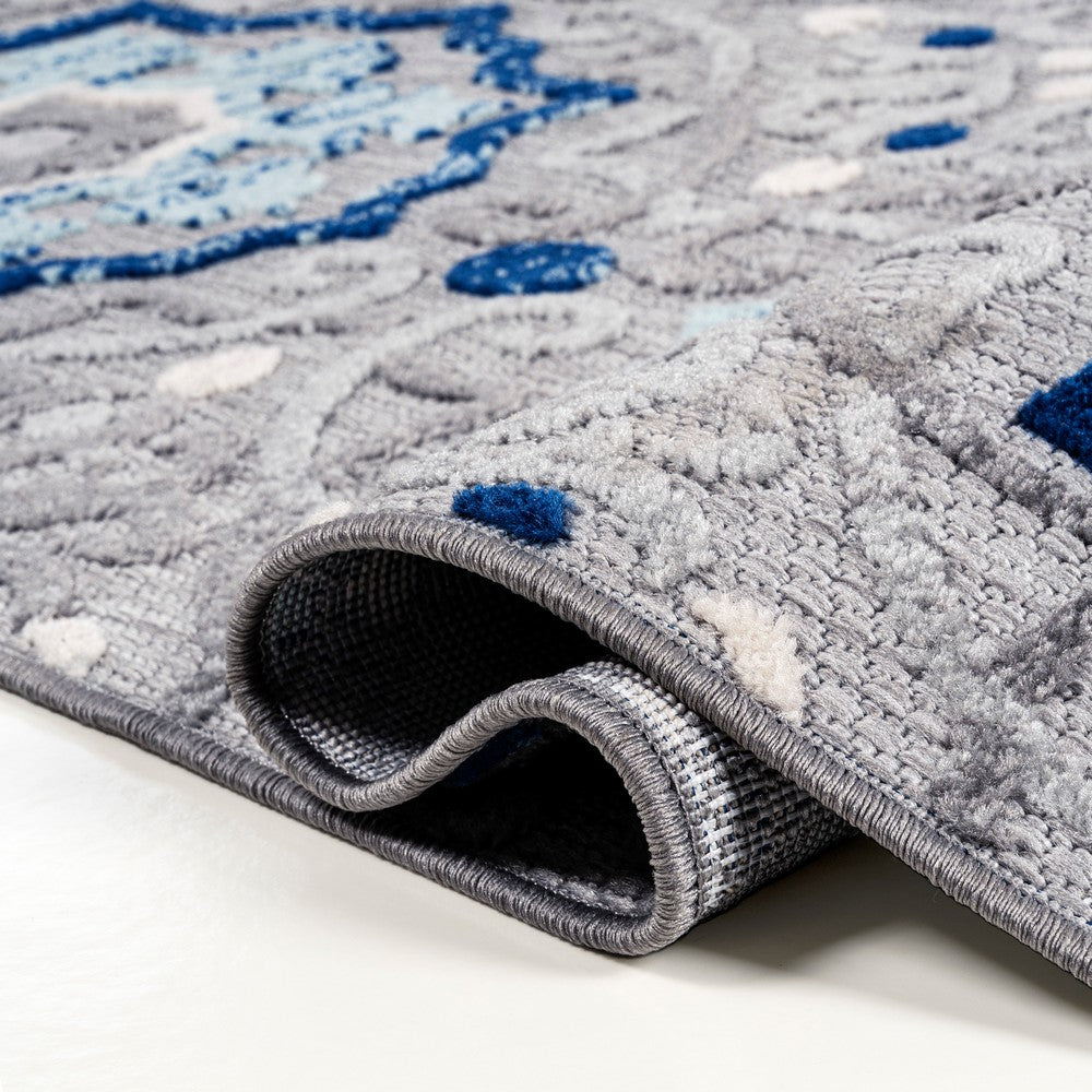 Eridanus Mediterranean Medallion Indoor/Outdoor Area Rug