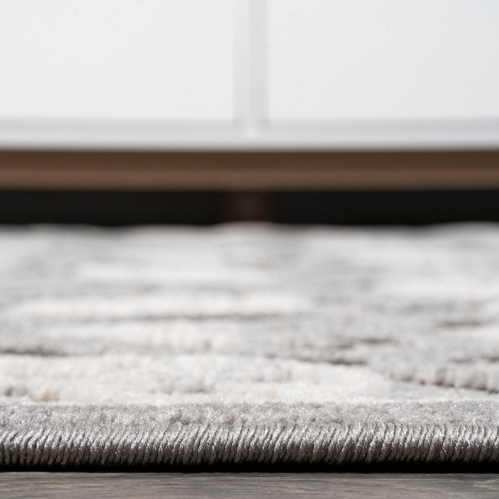 Lower Gallia Tile Trellis High-Low Indoor/Outdoor Area Rug