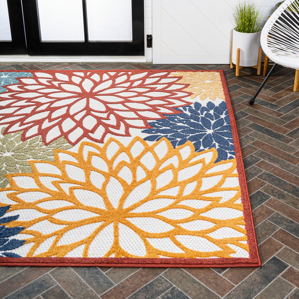 Rako Floral High-low Area Rug