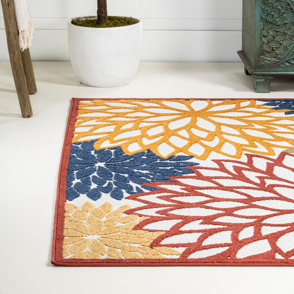 Rako Floral High-low Area Rug