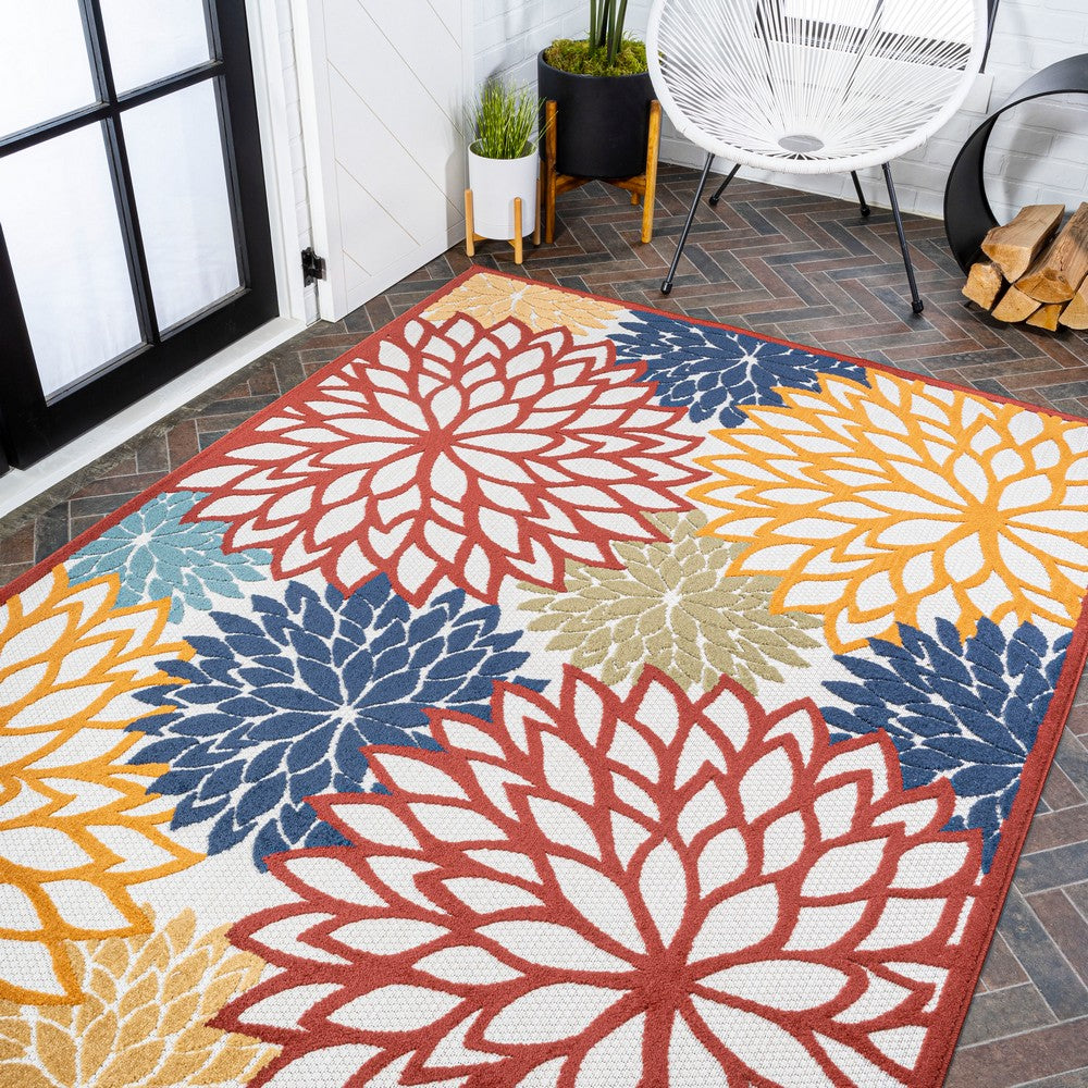 Rako Floral High-low Area Rug