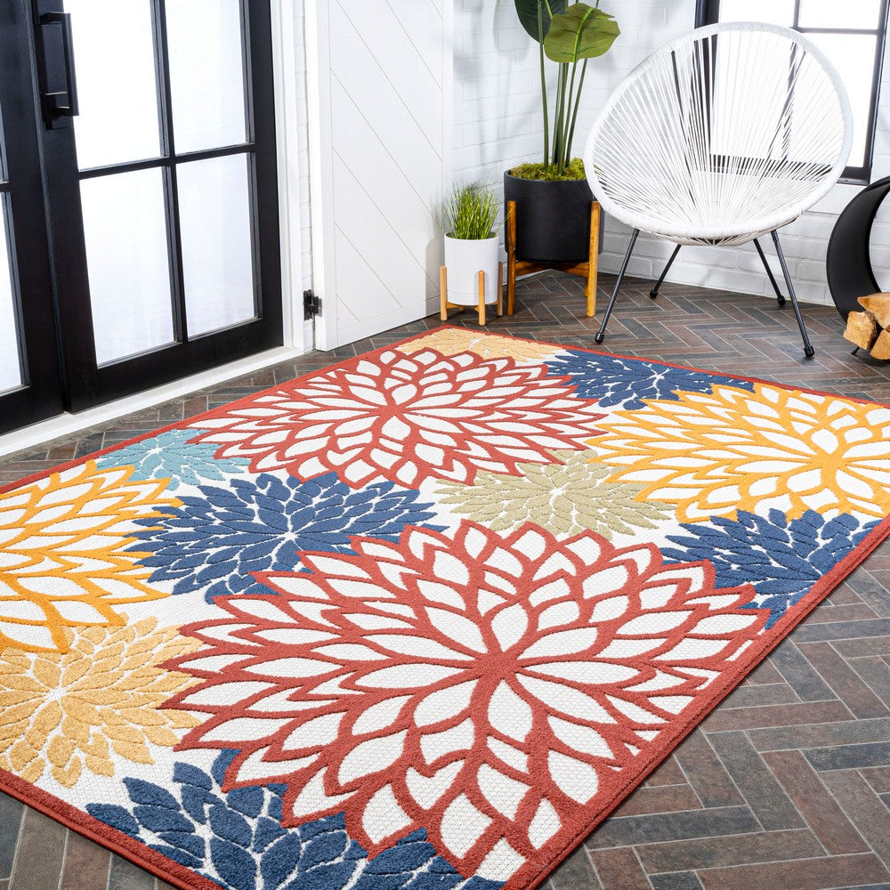 Rako Floral High-low Area Rug