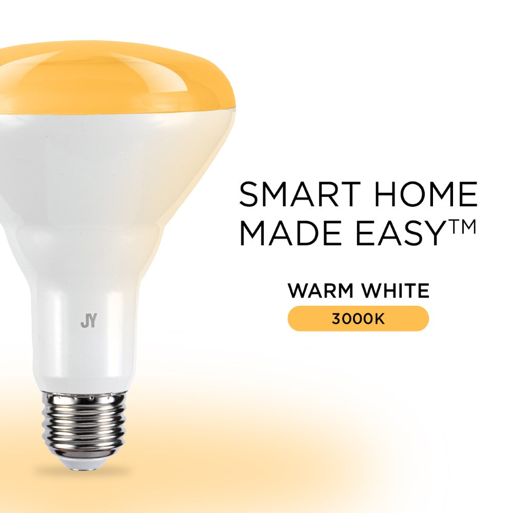 Supremat Smart BR30 Dimmable Light Bulb - Dimmable Color Changing LED; Compatible with Alexa and Google Home Assistant, No Hub Required (SET of 2) Set 2