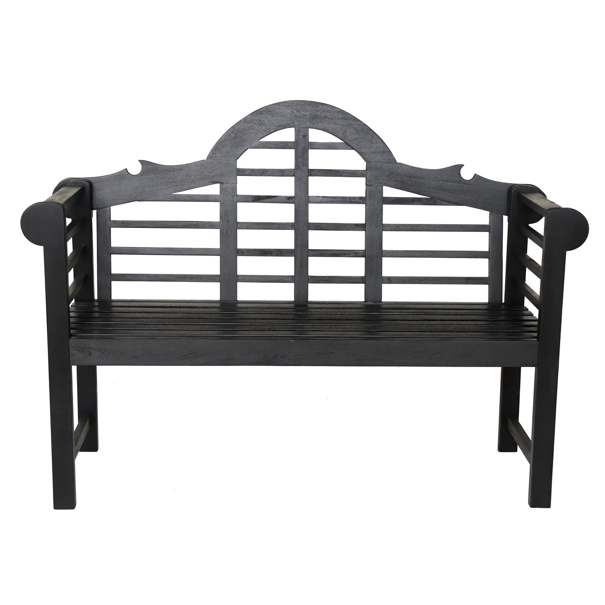 Wally Arched 600-Lbs Support Acacia Wood Outdoor Garden Patio Bench
