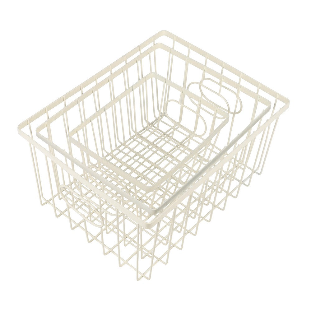 Camden Vintage Industrial Handmade Wire Metal Nesting Storage Baskets
