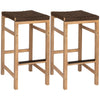 Light Teak/Brown (Set of 2)