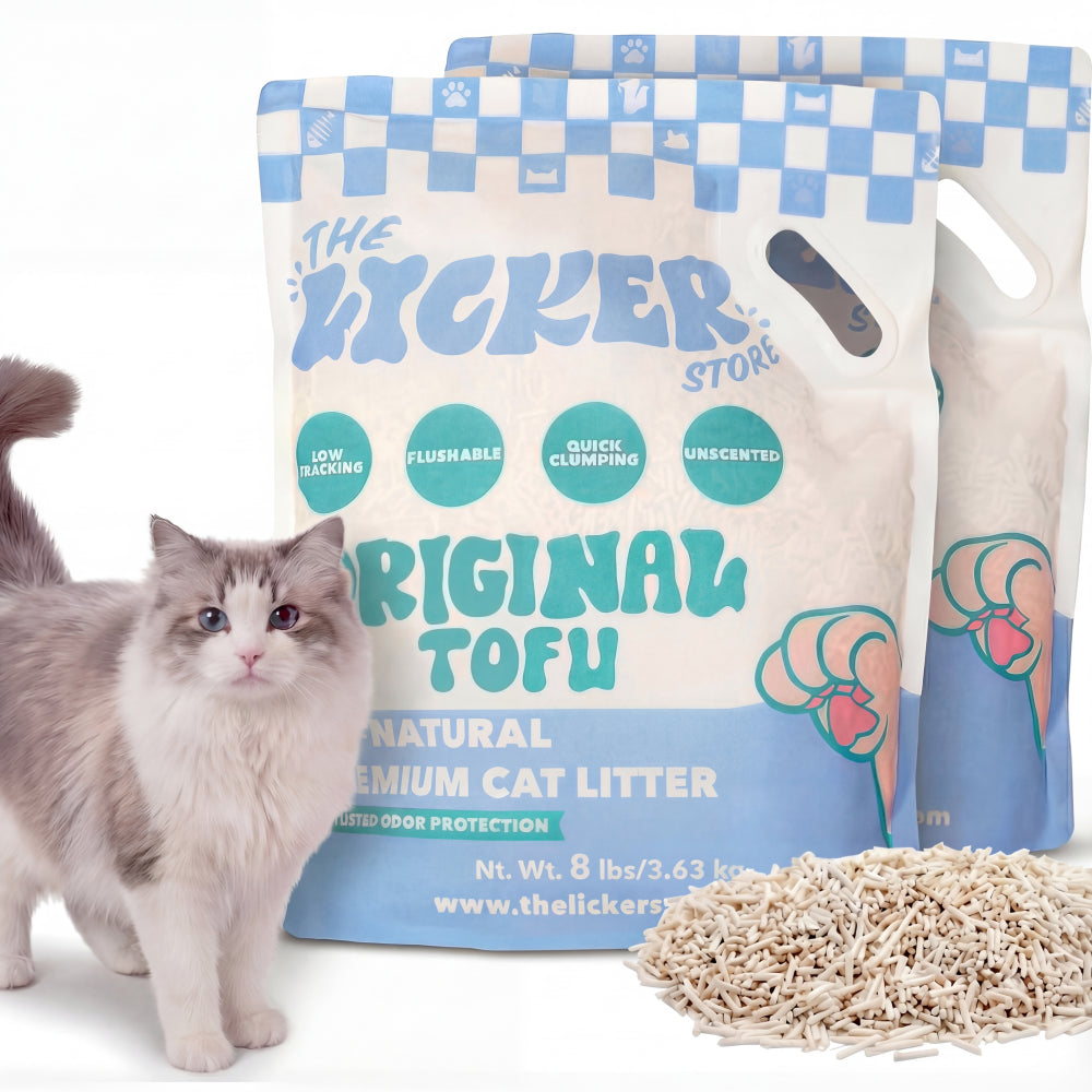 Choco Absorbent Fast Clumping, Flushable, Natural Ingredient, Odor Control, Low Dust and Low Tracking Tofu Cat Litter
