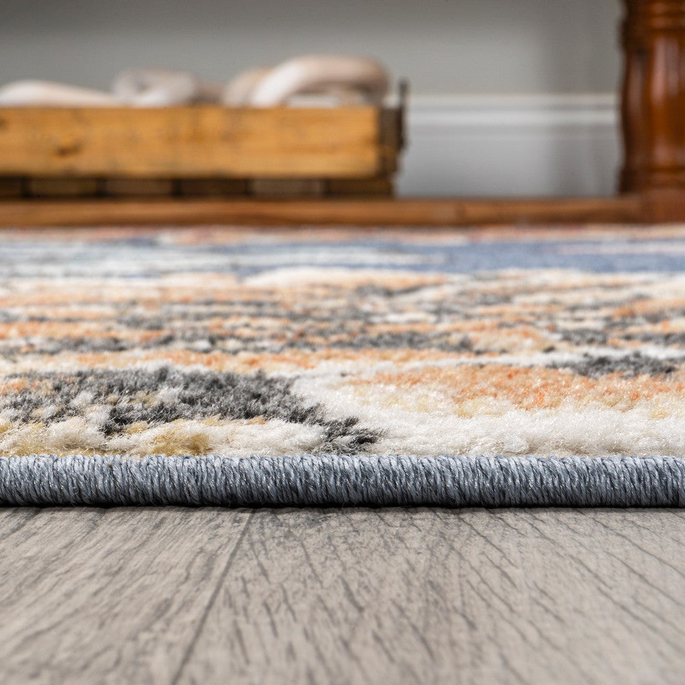 Ramiro modern Botanical Flower Area Rug