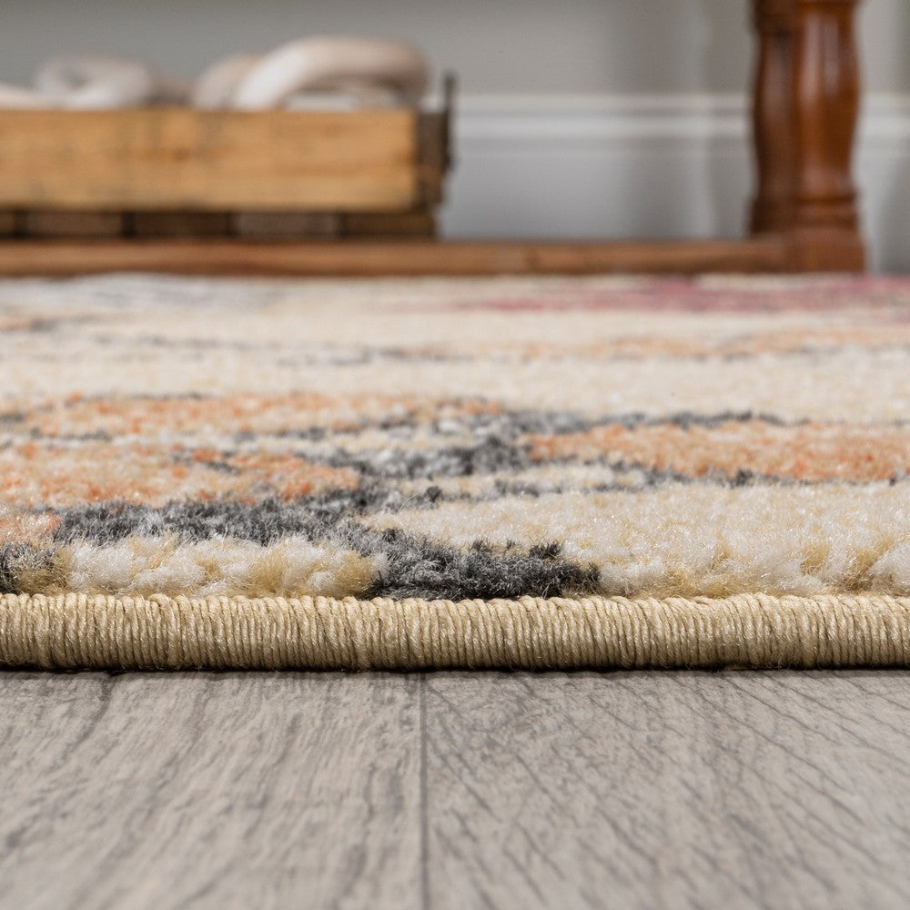 Doz Modern Botanical Wildflower Area Rug