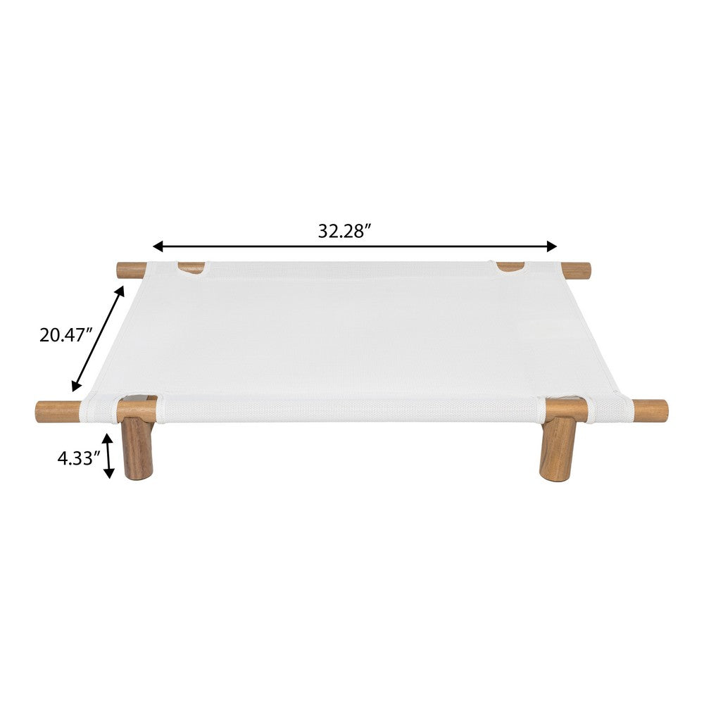 Chester Wood Frame Elevated Outdoor Dog Bed