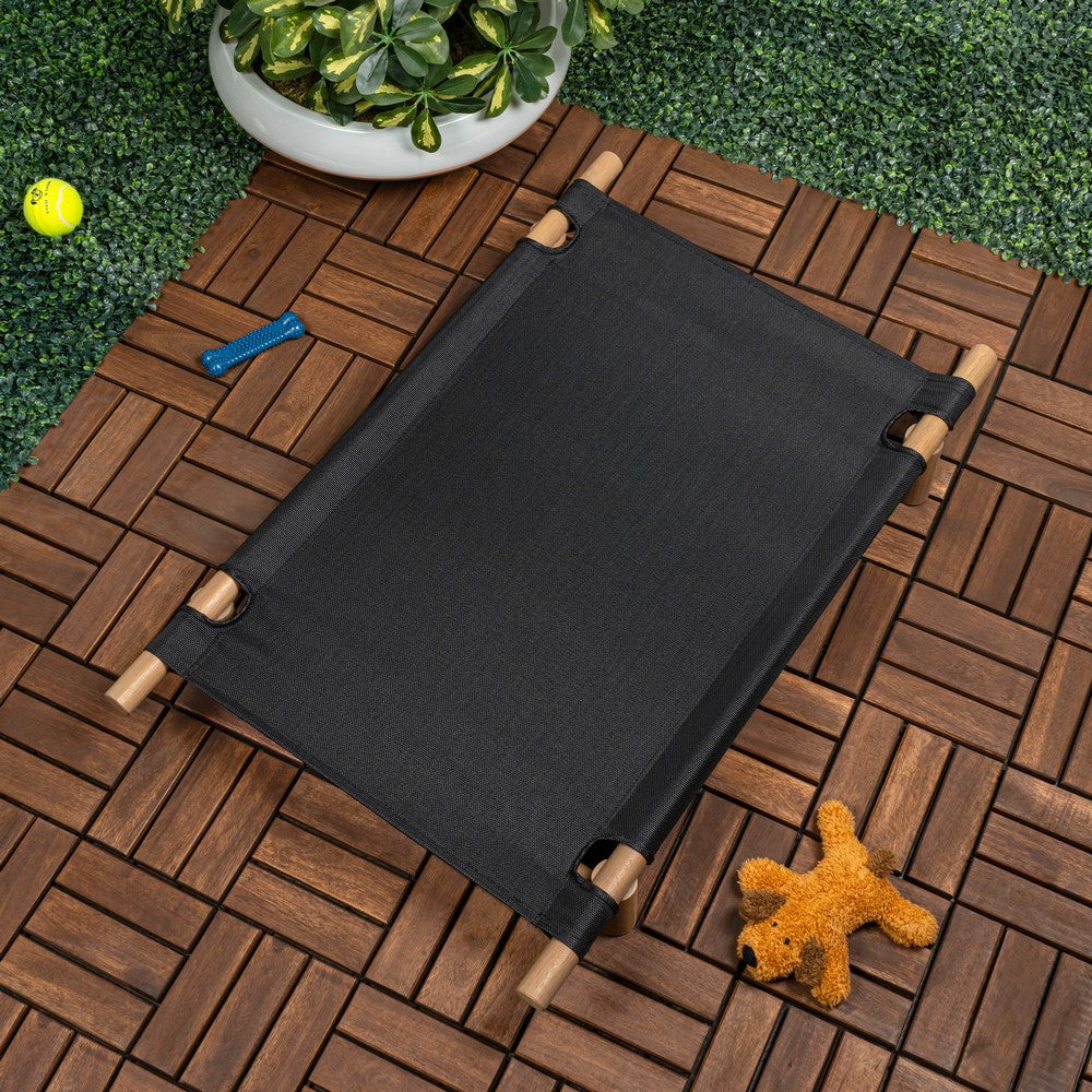 Chester Wood Frame Elevated Outdoor Dog Bed