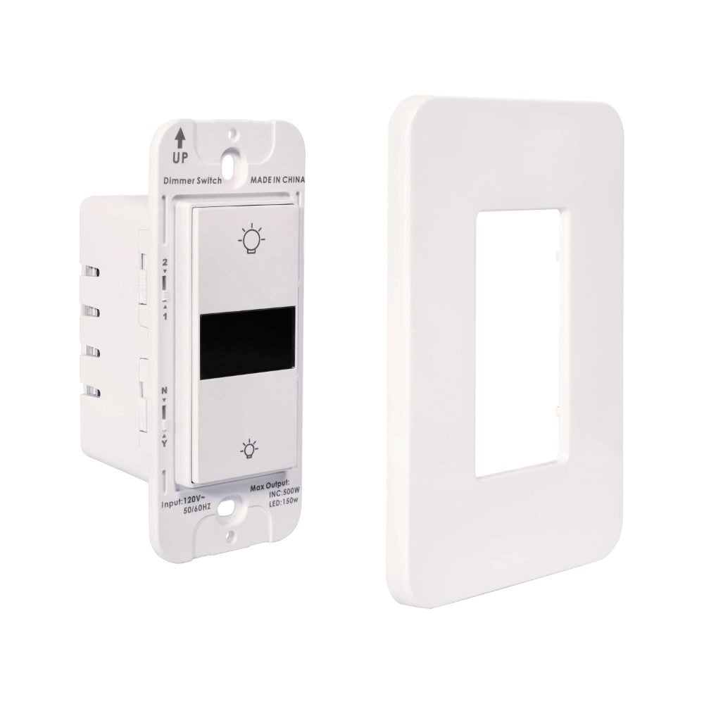 Sliwa Smart WiFi Smart Ligting LED Display Dimmer Switch - WiFi Remote App Control; Compatible with Alexa and Google Home Assistant