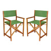 Green/Teak Brown (Set of 2)