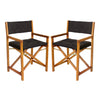 Charcoal/Teak Brown (Set of 2)