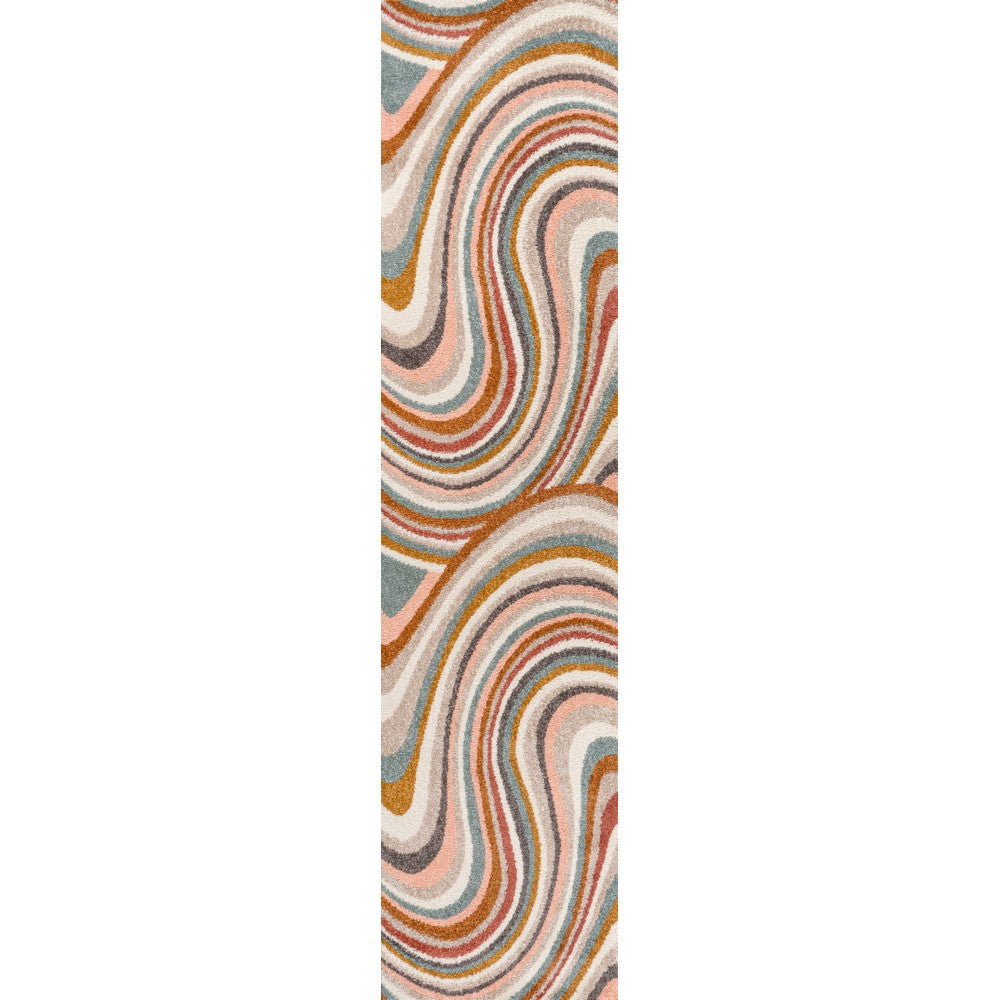 Orren Abstract Swirl Area Rug