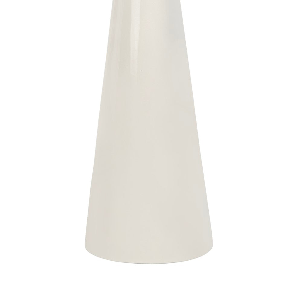 Dew 22.25" Mid-Century Glam Retro Metal Drink Table with Marble Top