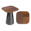 Honey Wood/Oxidized Nickel