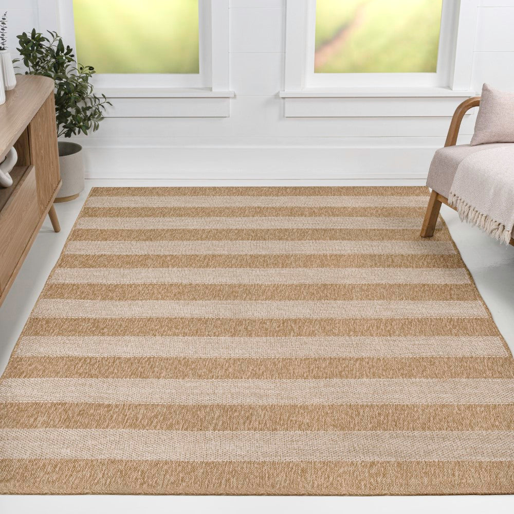 Montara Easy Jute Modern Geometric Boho Stripe Area Rug
