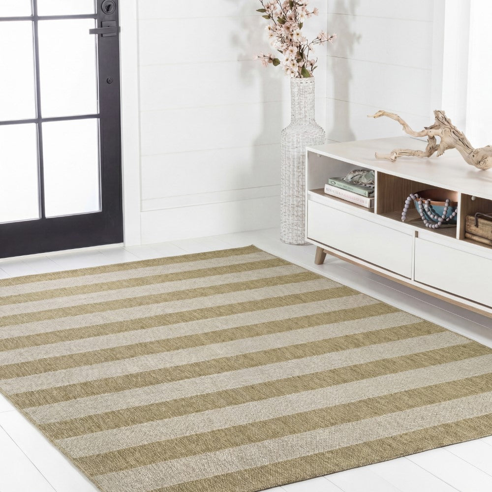Montara Easy Jute Modern Geometric Boho Stripe Area Rug