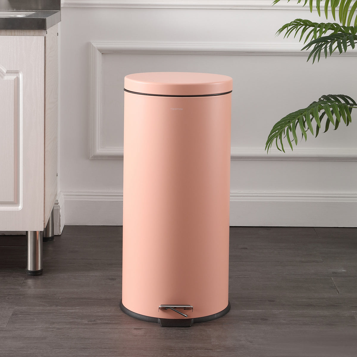 Leo 8-Gallon Step-Open Trash Can with FREE Mini Trash Can