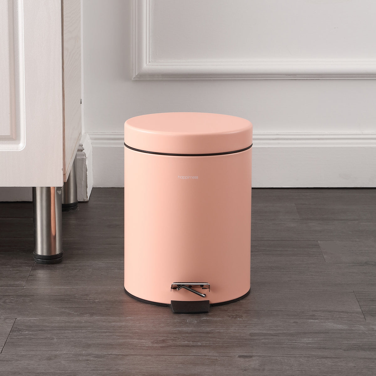 Leo 8-Gallon Step-Open Trash Can with FREE Mini Trash Can