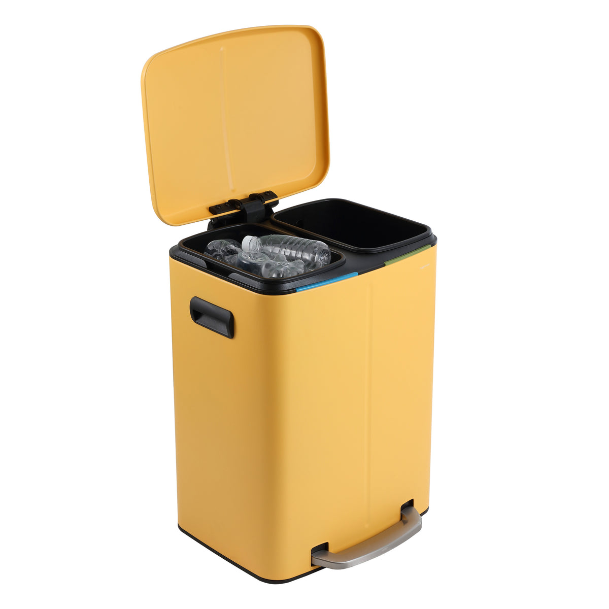 Marco 40 Liter/10.5 Gallon Double-Bucket Trash Can