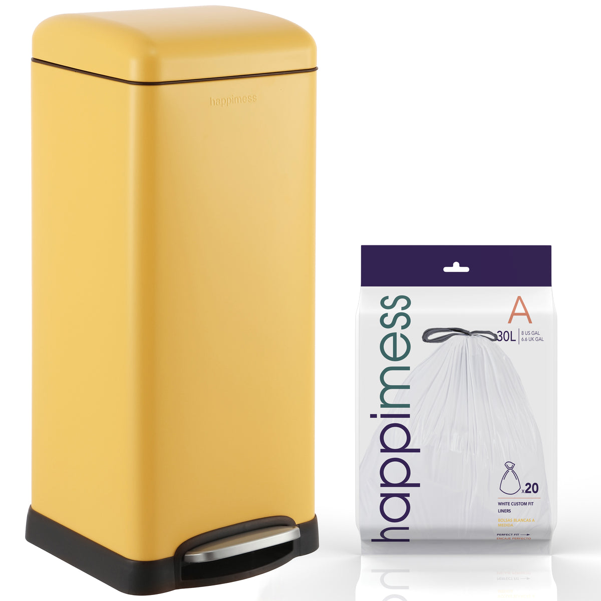 Betty Retro 30 Liters/8 Gallon Trash Can