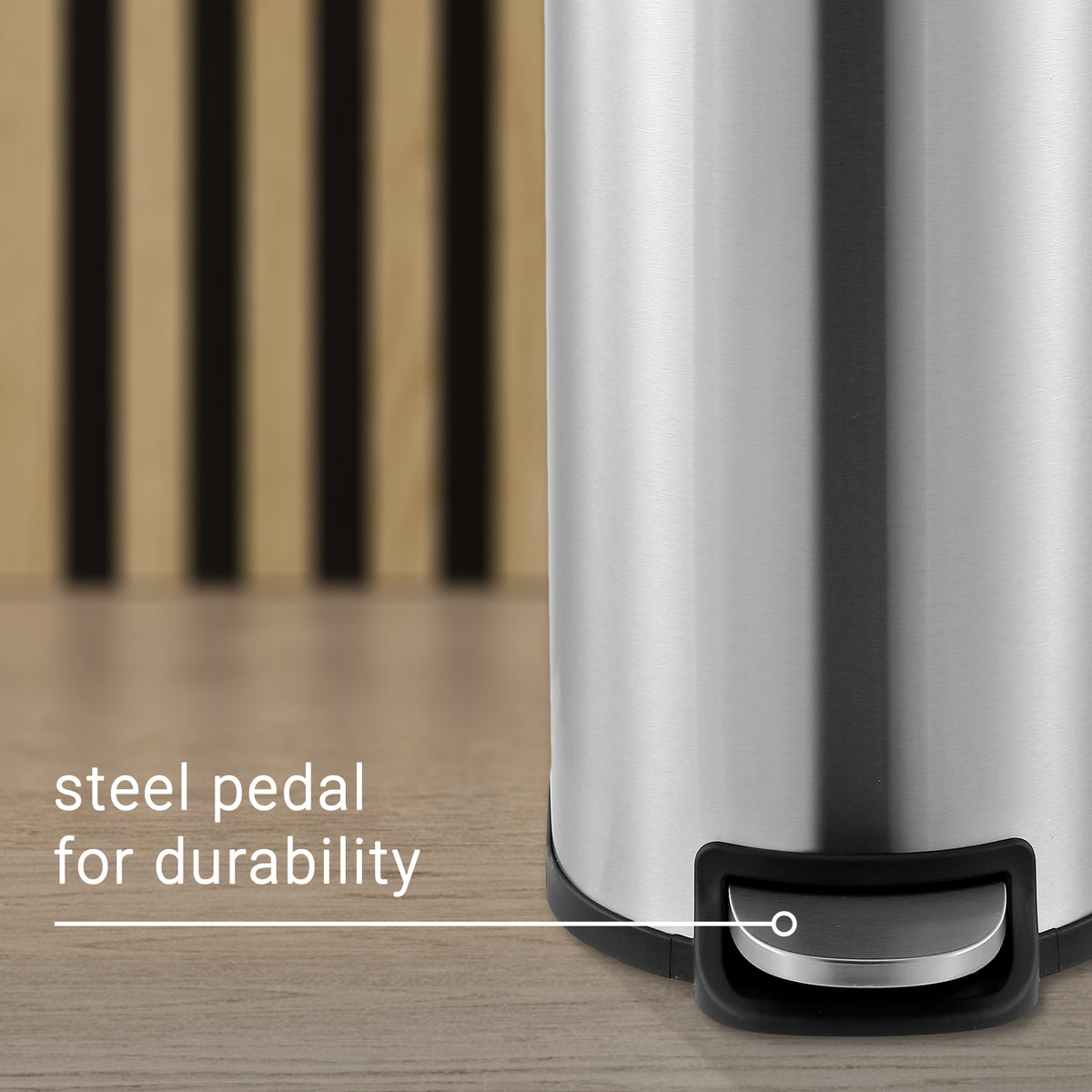 Rassol Mini 2.6-Gallon Step-Open Trash Can