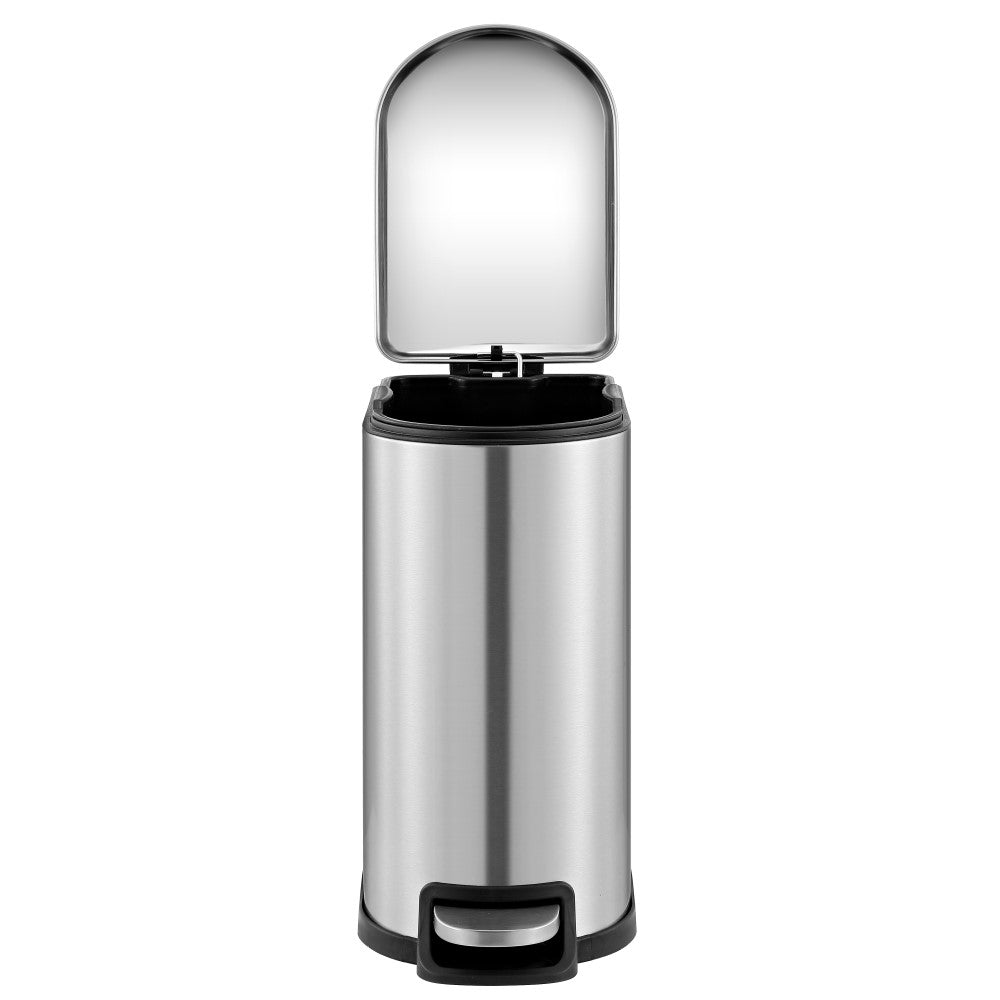 Slyd 10.6-Gallon Step-Open Trash Can