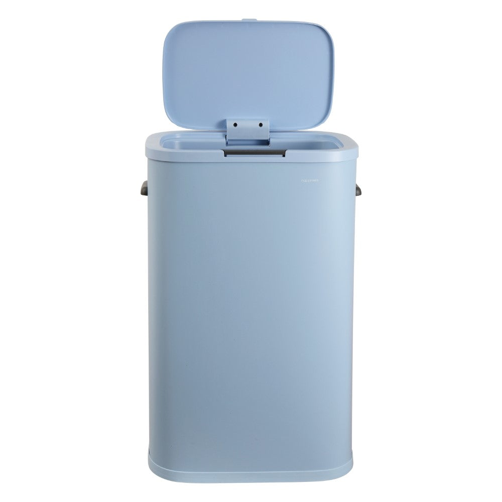 Tammi Kitchen 14.5-Gallon Slim Metal Push Button Trash Can