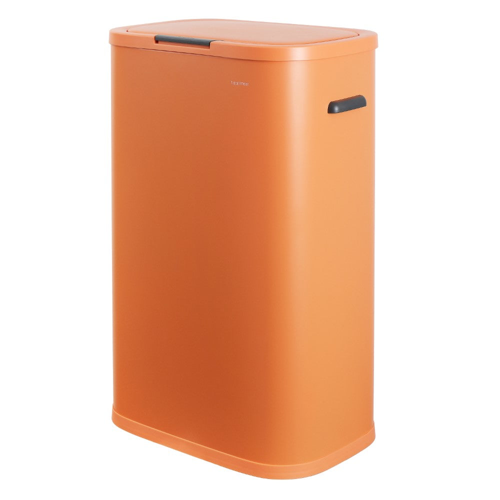 Tammi Kitchen 14.5-Gallon Slim Metal Push Button Trash Can