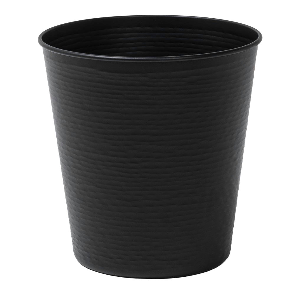 Remi Modern Classic Textured Steel 2-Gallon Wastebasket