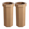 Plain Brown (Set of 2)