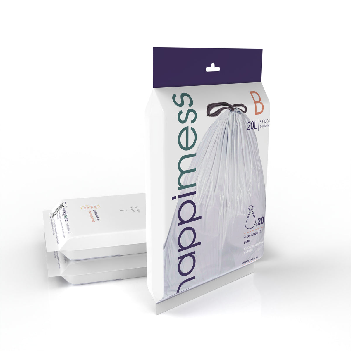Drawstring Unscented Trash Can Liner