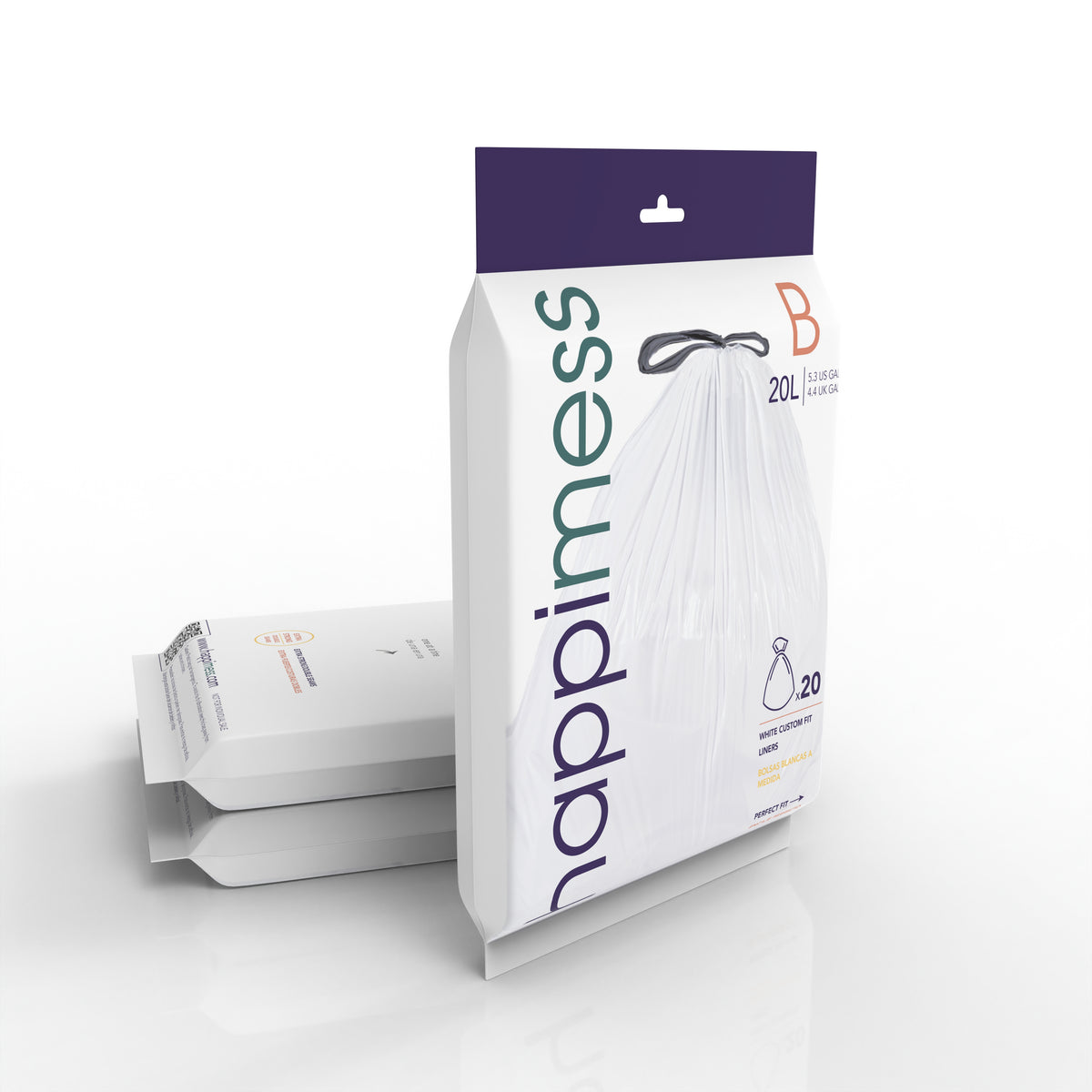 Drawstring Unscented Trash Can Liner