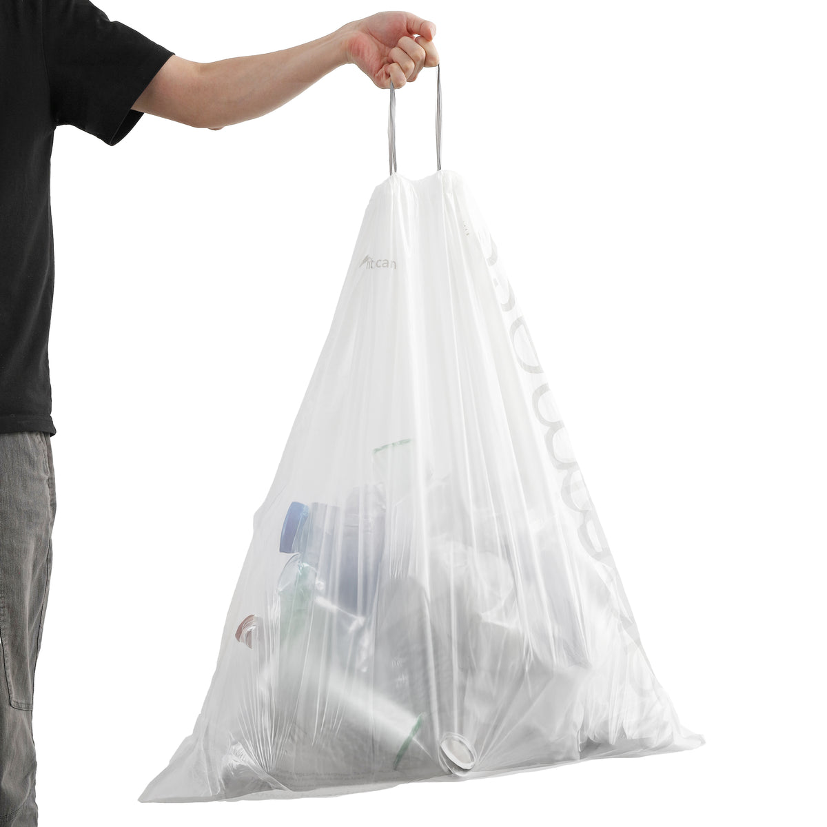 Drawstring Unscented Trash Can Liner
