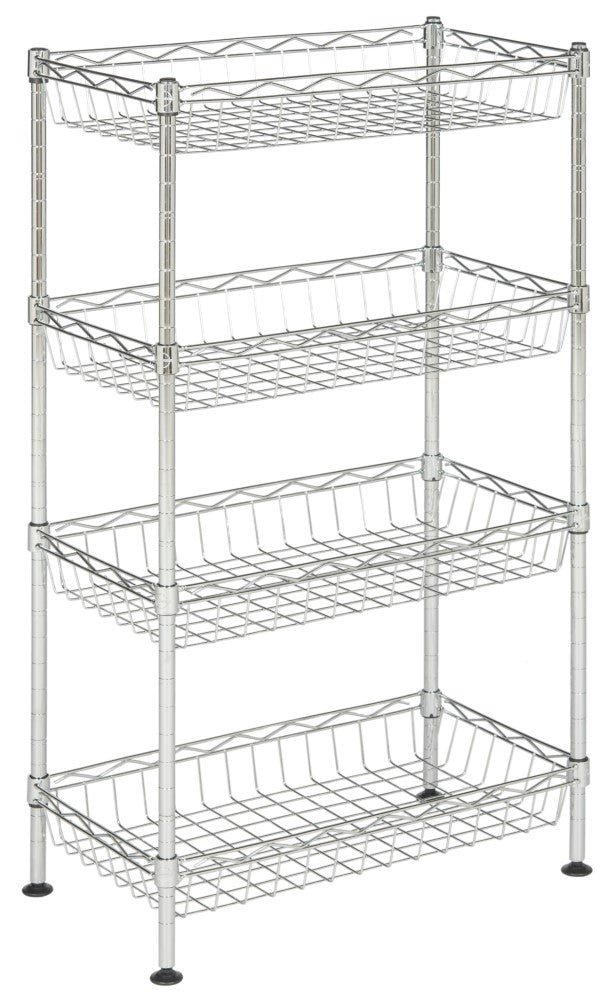 Verdantia 31" 4-Tier Wire Basket Rack