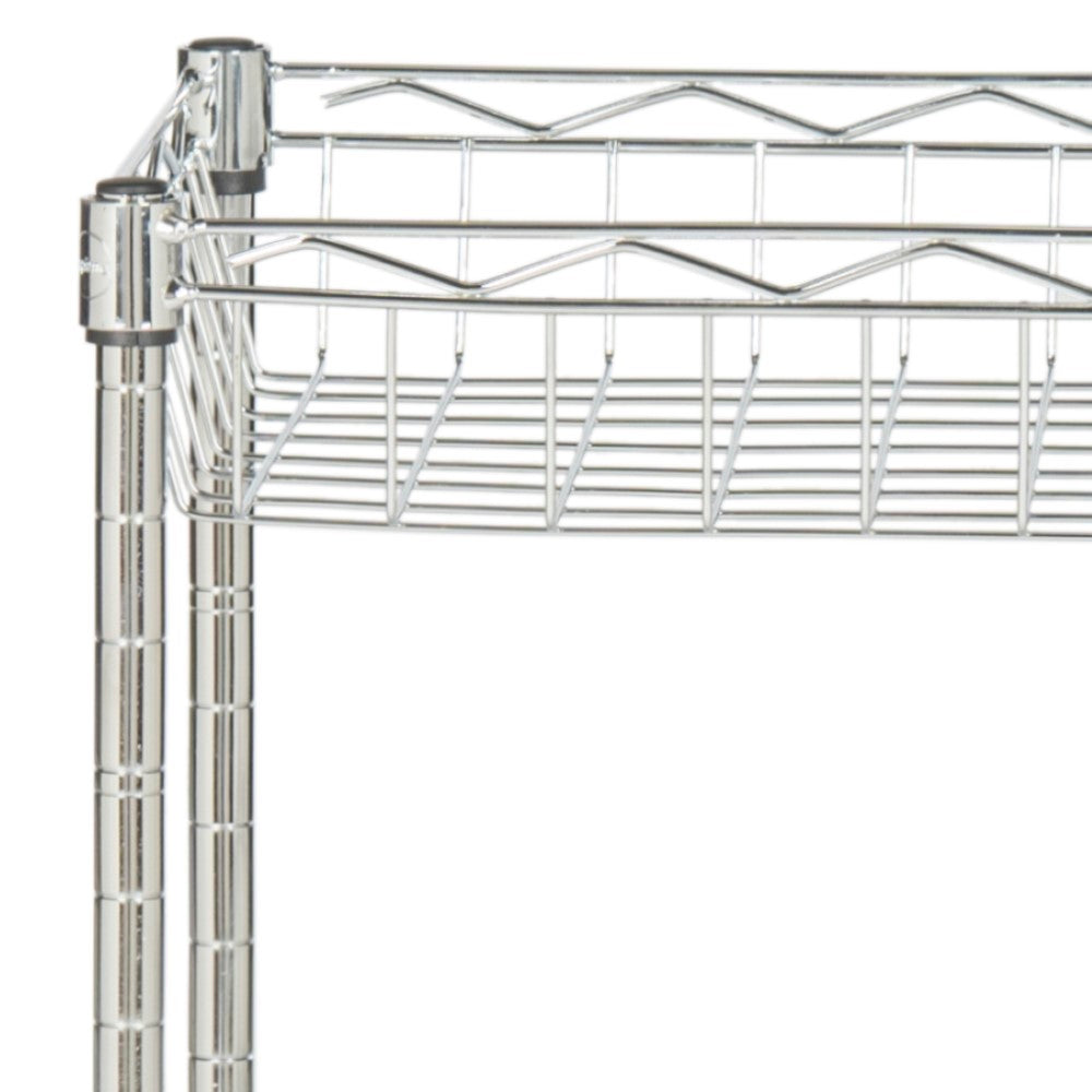 Meadow 4-Shelf 47" Basket Rack with Casters