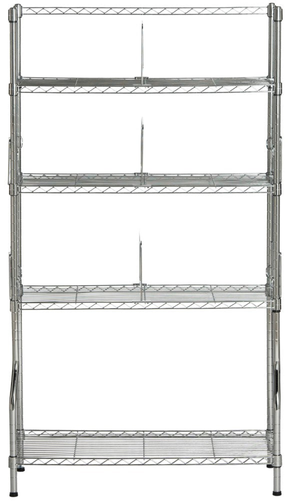 Silvershine 53" 4-Tier Book Storage Shelf