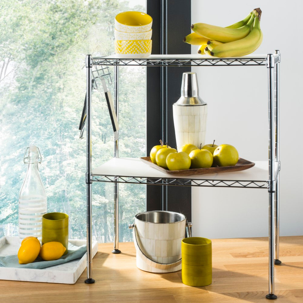 Canyon 23" 2-Tier Microwave Rack