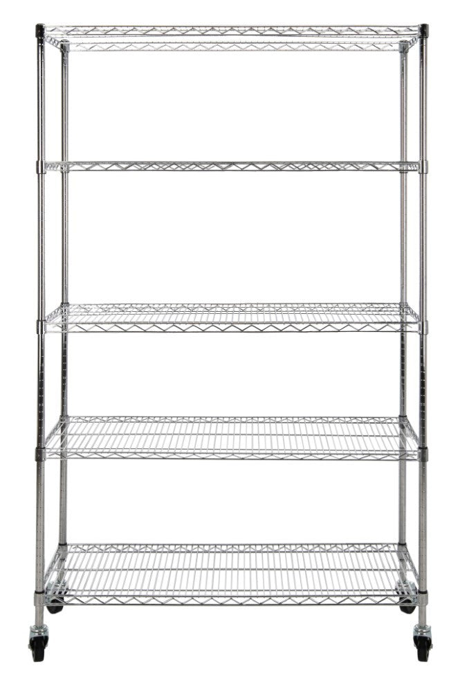 Mistystone 70.8" 5-Shelf Wire Rack