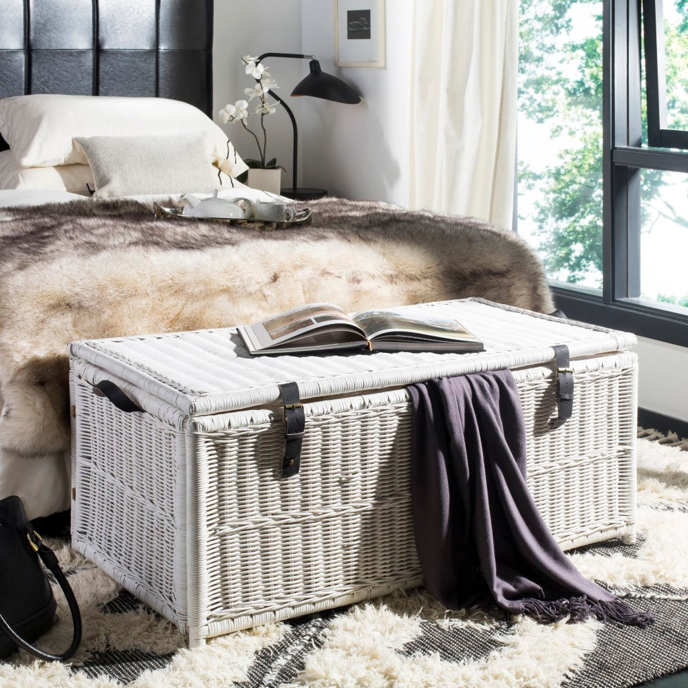 Caden 46'' Wicker Storage Trunk