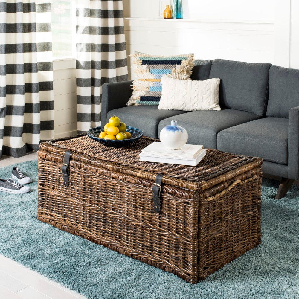 Caden 46'' Wicker Storage Trunk