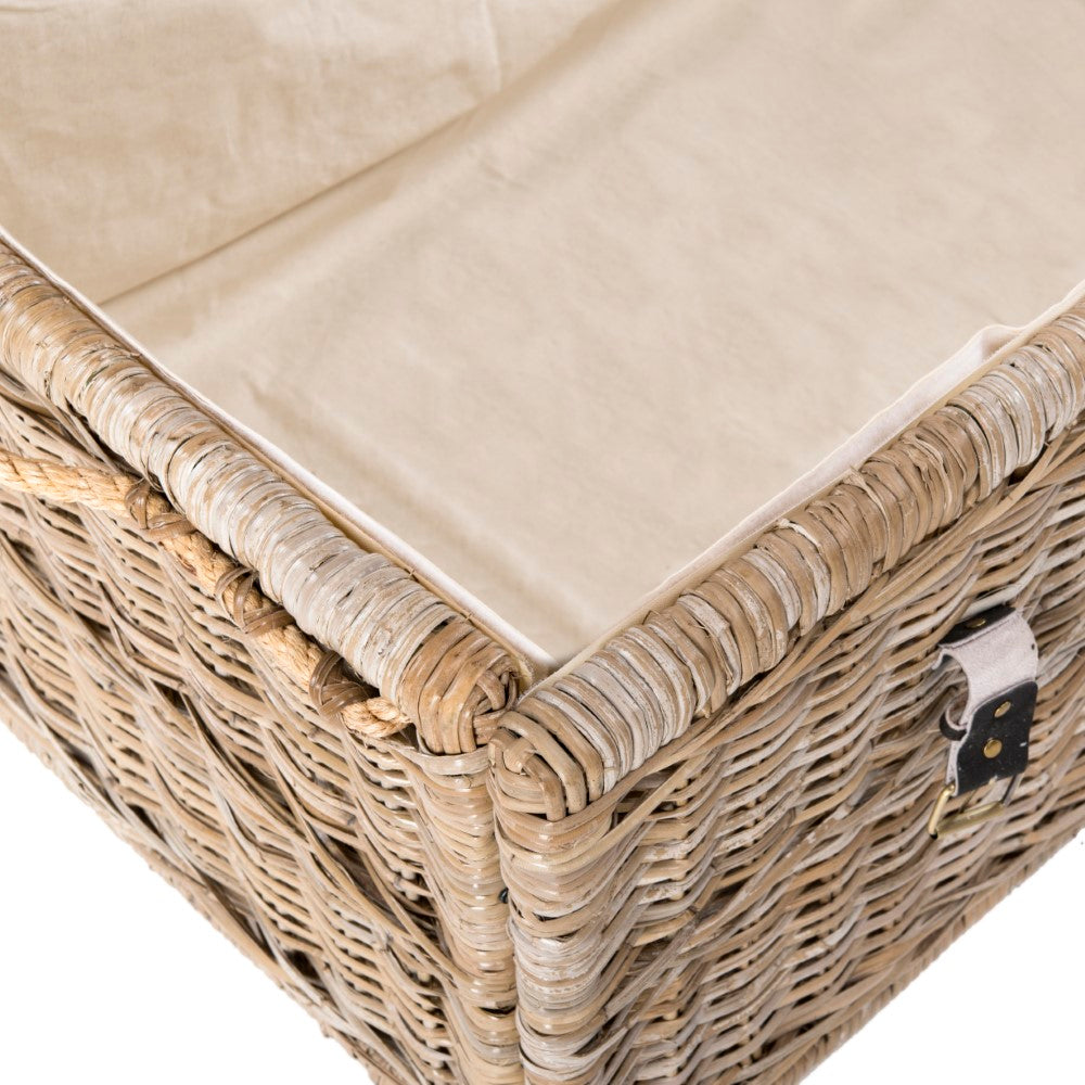 Caden 46'' Wicker Storage Trunk