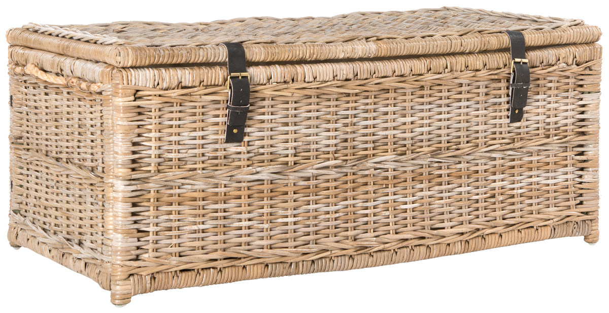 Caden 46'' Wicker Storage Trunk