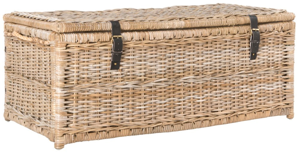 Caden 46'' Wicker Storage Trunk