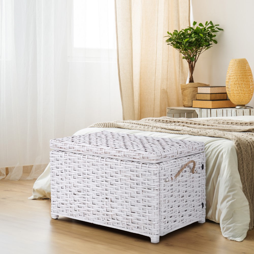 Jacob 30" Wicker Storage Trunk