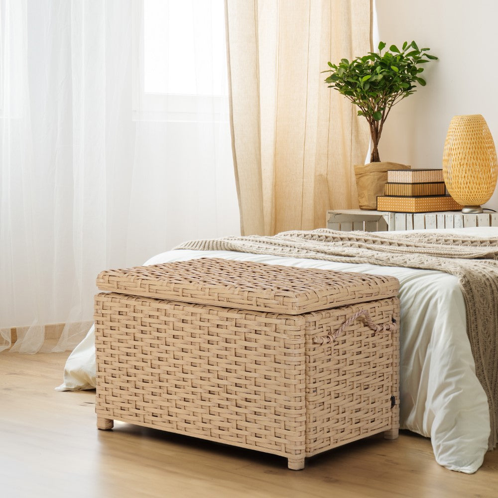 Jacob 30" Wicker Storage Trunk