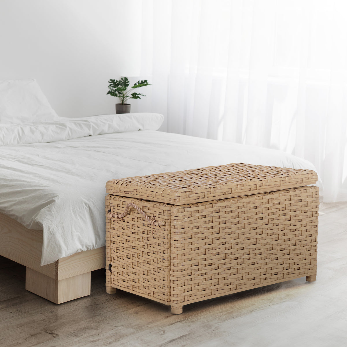 Jacob 30" Wicker Storage Trunk
